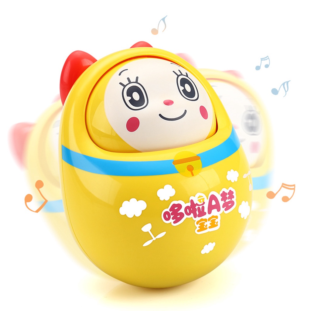Đồ Chơi Búp Bê Lật Đật Hình Doraemon Làm Quà Tặng Sinh Nhật