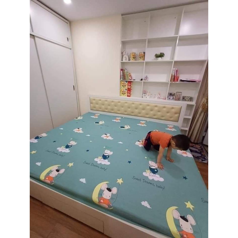 GA CHỐNG THẤM 2MX2M2 x10CM [KHÔNG CHẤP VÁ] GA CHỐNG THẤM 100% COTTON GOODMAMA