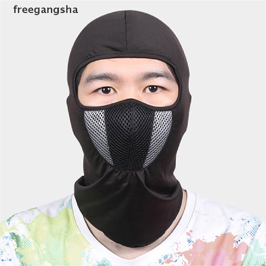 Windproof Balaclava Full head Neck Scarf Protector Hiking Fishing Ski Face Mask FDH
