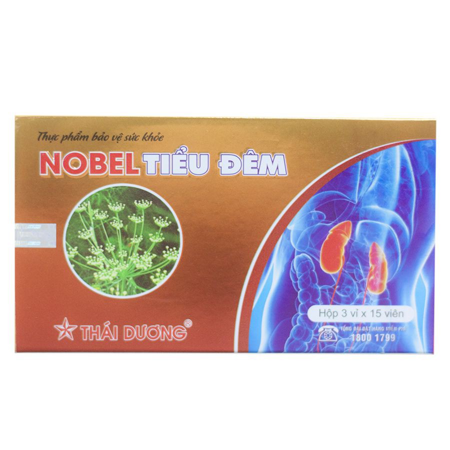 Viên uống Nobel Tiểu Đêm 45 viên/ hộp - Sao Thái Dương