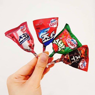 KẸO MÚT LOTTE LOLLIPOP HÀN QUỐC 4 VỊ HỘP 60 CÂY