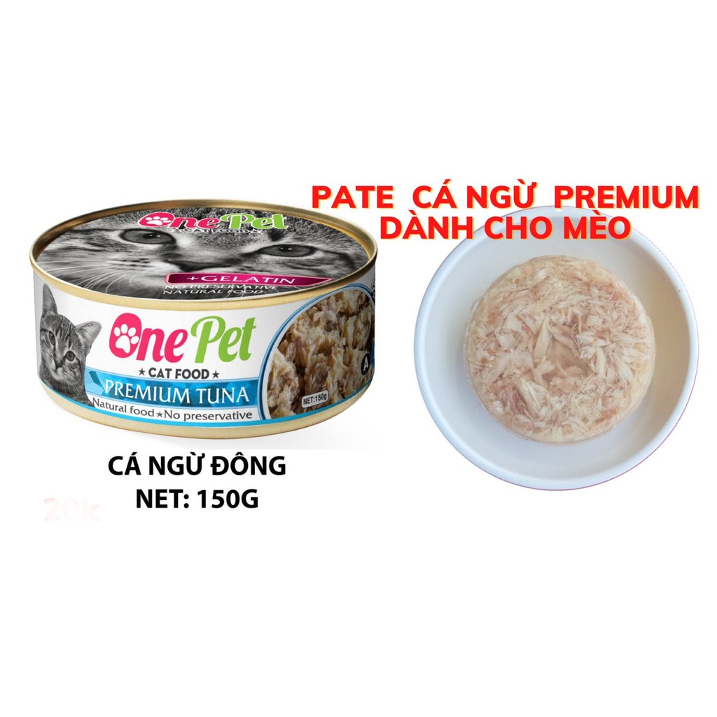 Pate ONEPET Cho Chó Mèo 150g - Nhiều Vị Cá Ngừ Rau Củ