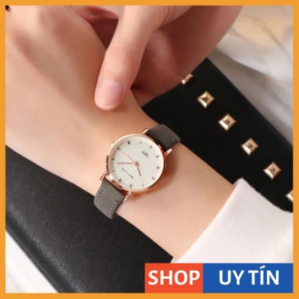 [Hàng Cao Cấp] - Đồng hồ nữ MSTIANQ dây da lộn 5 màu siêu xinh | BigBuy360 - bigbuy360.vn