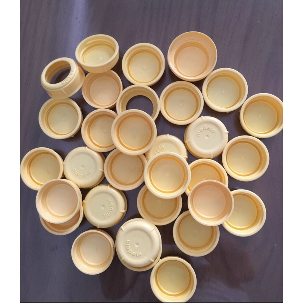 Nắp bình sữa Medela (tách từ set bình trữ sữa)