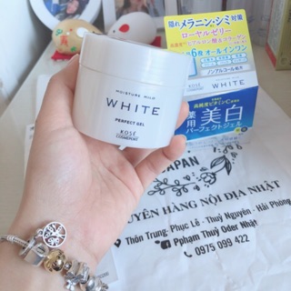 Kem dưỡng trắng da Kose White – Gel dưỡng da Kose 6 trong 1 tiện dụng 100g