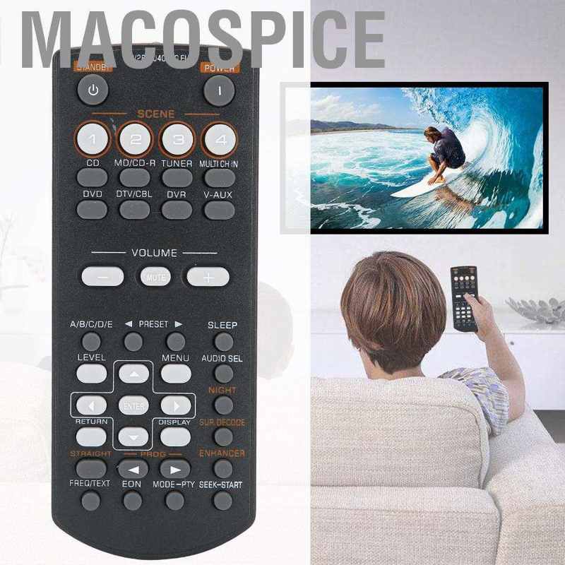 Macospice DVD AV Remote Control For Yamaha RAV28 RAV34 RAV250 RX-V361 RX-V365 HTIB-680