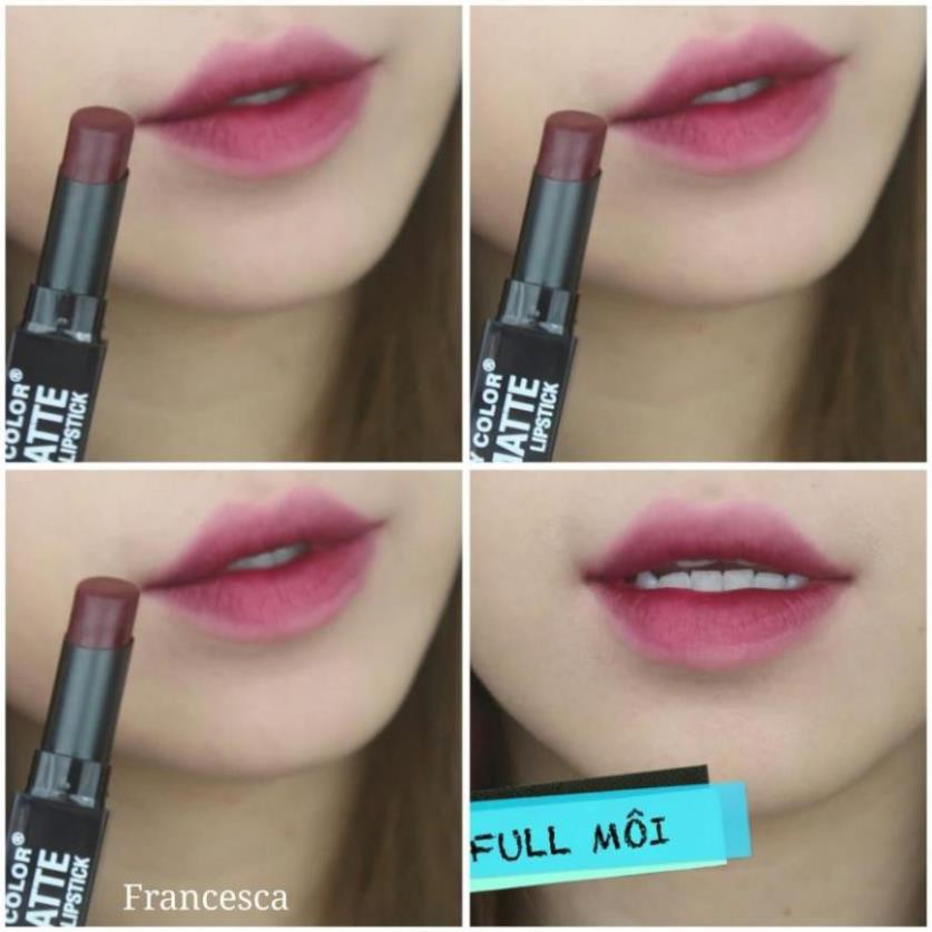 Son Lì City Color Be matte Lipstick #M9 Maroon