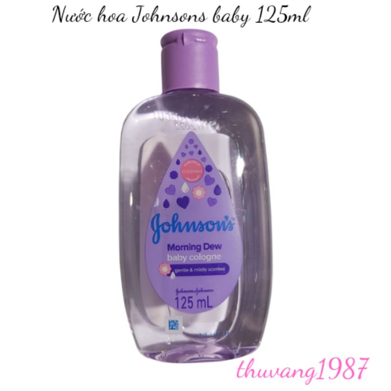 Nước hoa Johnson’s baby nhẹ dịu 125ml