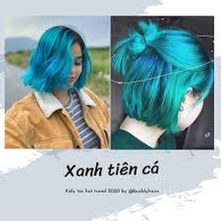 Thuốc Nhuộm Tóc Màu XANH TIÊN CÁ