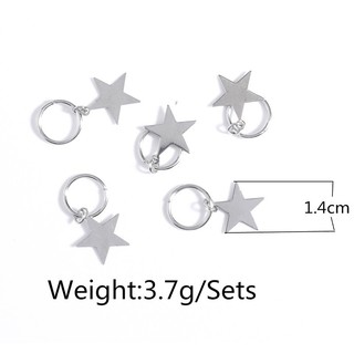 Set 5 phụ kiện kẹp tóc nhỏ xinh