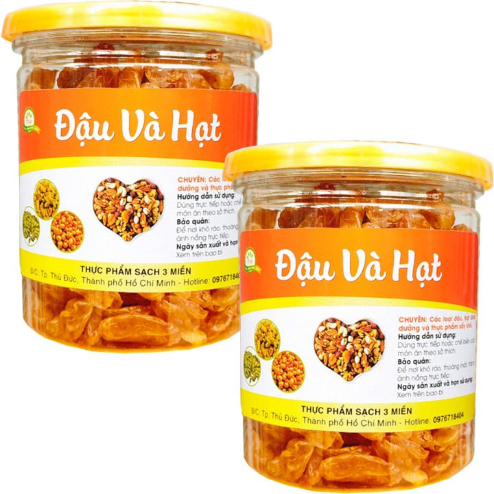 NHO KHÔ CAO CẤP CHỨA NHIỀU DƯỠNG CHẤT TỐT CHO SỨC KHỎE - HŨ 250G TPS