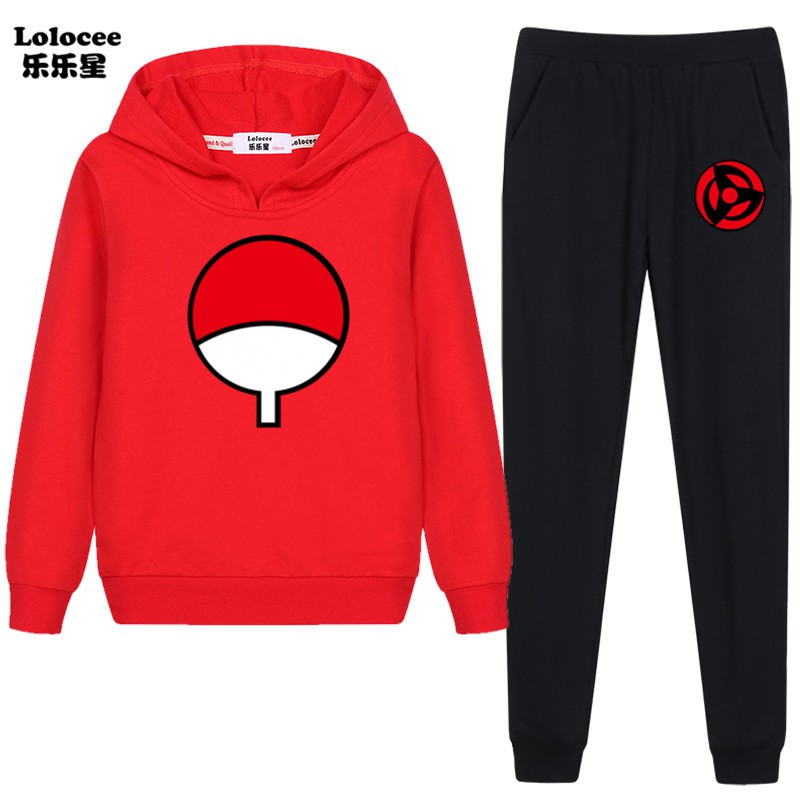 Bộ Đồ Thể Thao 2 Chi Tiết Phong Cách Phim Hoạt Hình Naruto