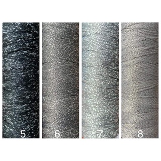 Sợi dệt cotton nhũ.