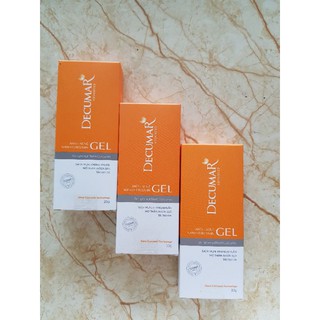 Gel ngừa mụn nano curcumin Decumar 20 gram