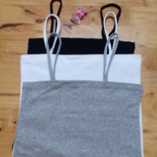 Áo croptop 2 dây ngang( có hình thật nhé)