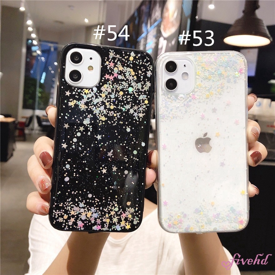 Ốp điện thoại trong suốt hình sao lấp lánh Samsung A9 A8 A7 A60 Plus 2018 J7 J5 Prime J7 J6 J4 J3 2018 J6 J4 Plus 2018 | BigBuy360 - bigbuy360.vn