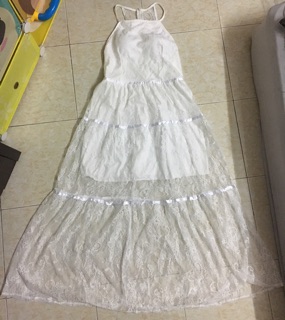 Đầm maxi ren 2 dây May