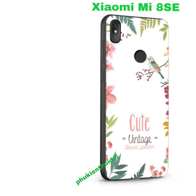 Ốp lưng Xiaomi Mi 8SE dẻo in 3D cao cấp