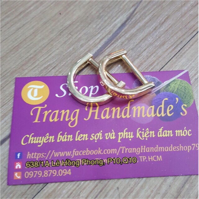 Khoen D đẹp, lọt lòng 2 cm