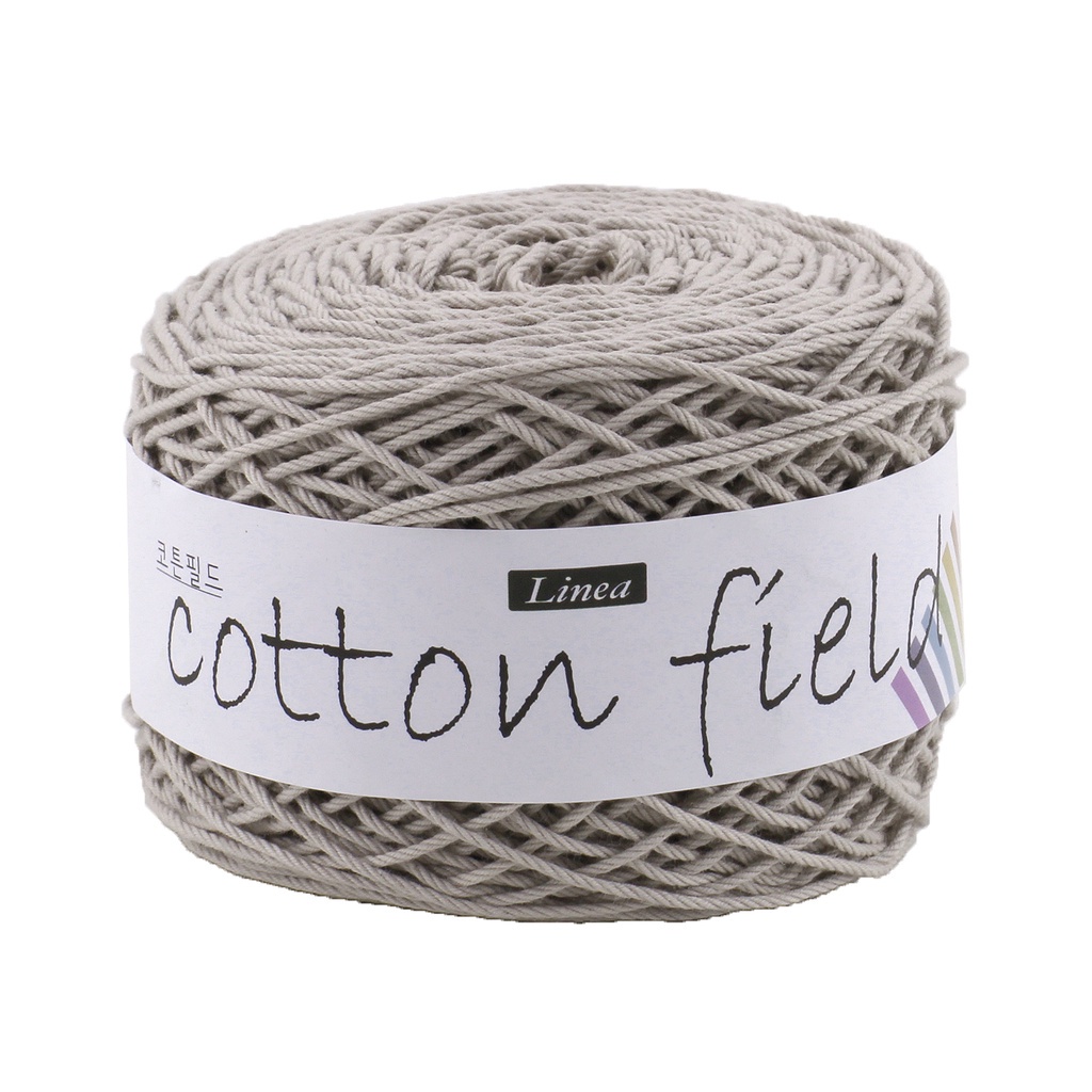 Cotton Field Crochet Knitting Making Bag and Hat 80g, 150m Made in Korea
