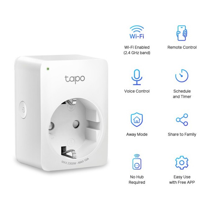 Ổ Cắm Thông Minh Mini Tp-link Tapo P100