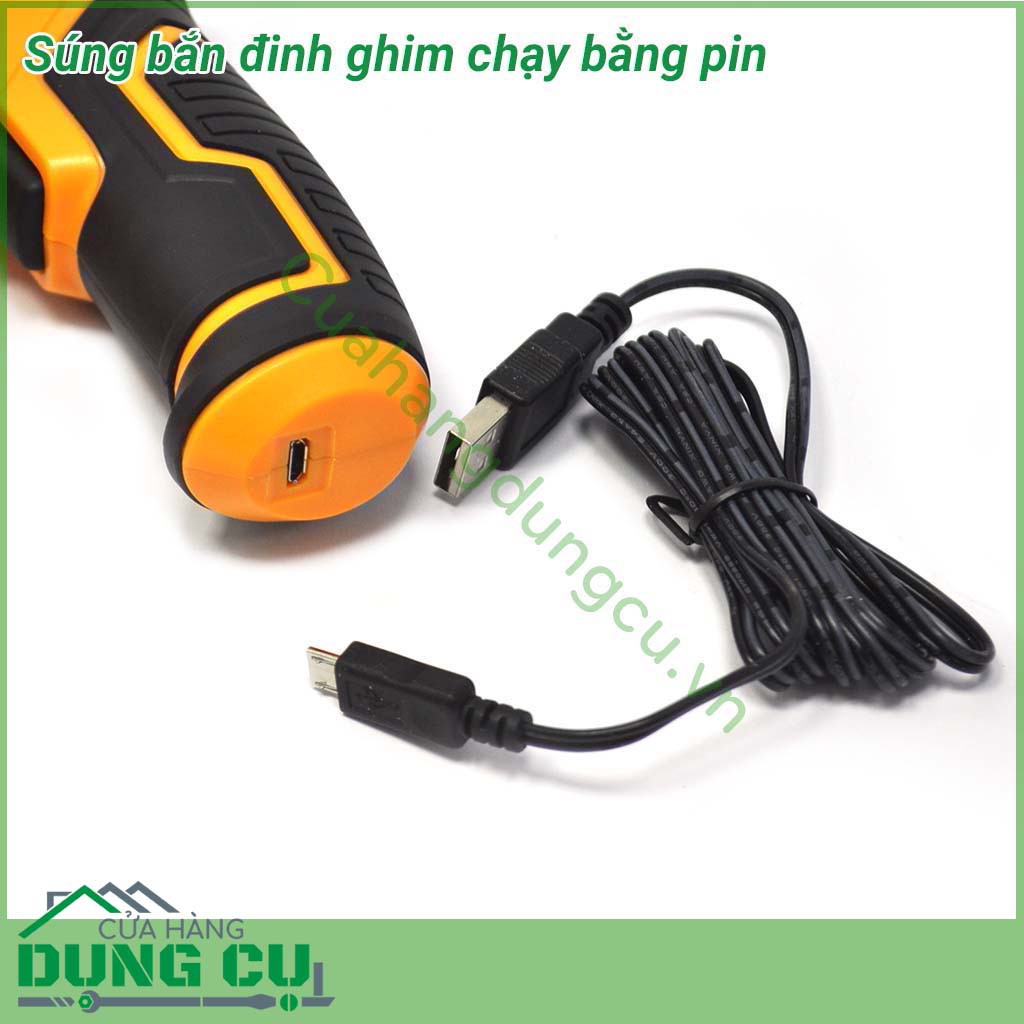 Súng bắn đinh ghim chạy bằng pin TMG