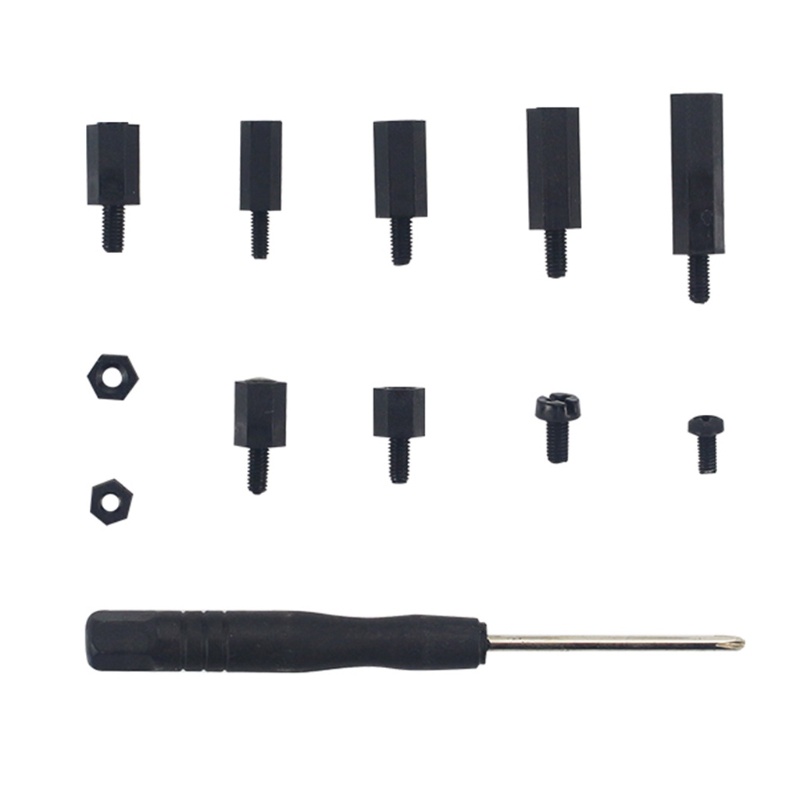 Set 210 Ốc Vít M2.5 M3 Nylon Chuyên Dụng Cho Raspberry Pi 4b / 3b + / 3b