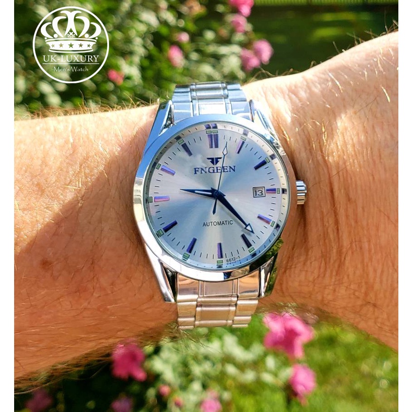 Đồng Hồ Cơ Nam Tự Động AUTOMATIC Chính Hãng FNGEEN Dây Kim Loại Cấp Thời Trang Sang Trọng Đẹp | BigBuy360 - bigbuy360.vn