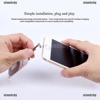 Bộ Sạc Không Dây Qi Dành Cho iPhone Samsung