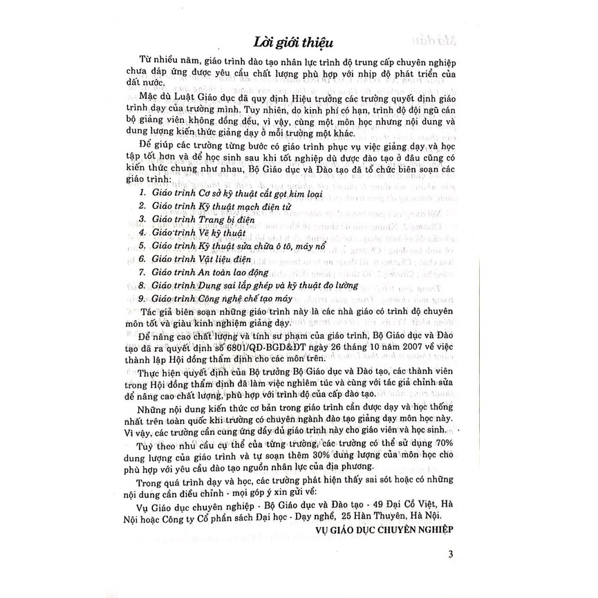 Sách - Giáo Trình An Toàn Lao Động