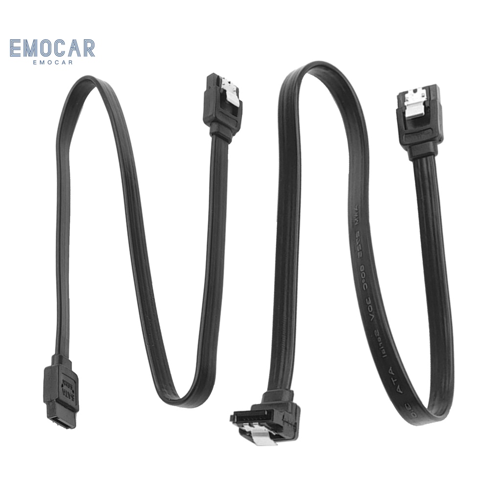 Cáp Chuyển Đổi Dữ Liệu Ổ Cứng Emocar Siêu Nhẹ 90 Độ Sata3.0 Chống Nhiễu Cho Ssd | BigBuy360 - bigbuy360.vn