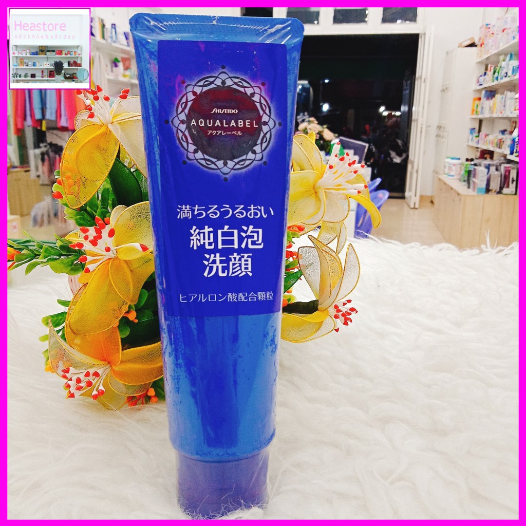 SỮA RỬA MẶT AQUALABEL XANH (TRẮNG DA) - 130G