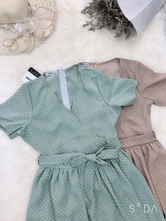 Bán sỉ váy chấm bi công sở