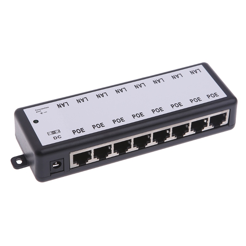 Đầu Chuyển Đổi POE 8 Cổng Cho Camera Giám Sát CCTV