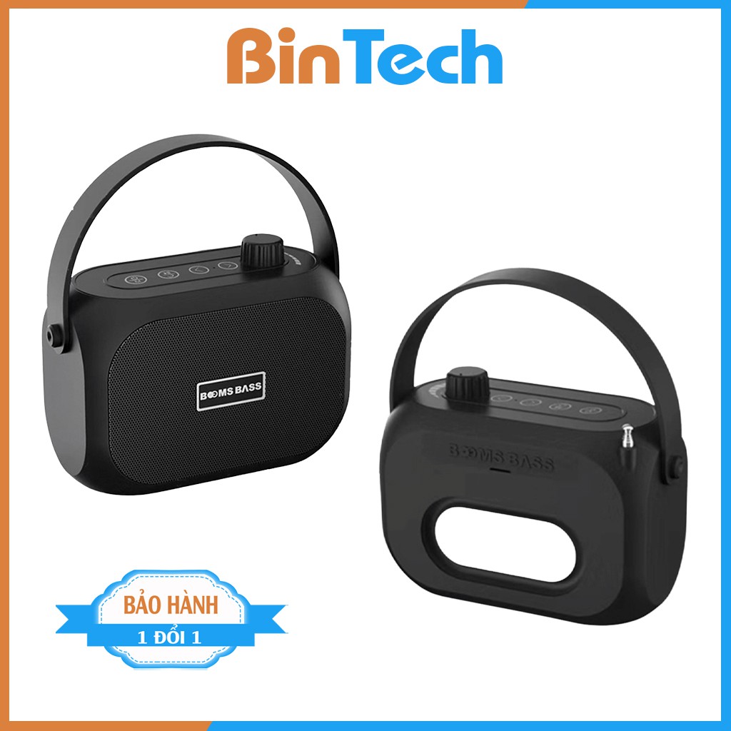 Loa bluetooth mini BOOMBASS L15, không dây,nghe nhạc,công nghệ blutooth 5.0 BINTECH