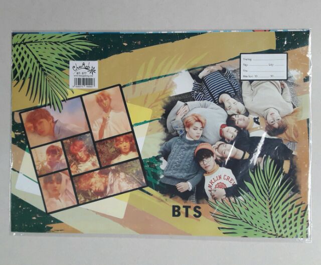 Bao tập BTS-WANNA ONE-TWICE combo 3 xấp 45k