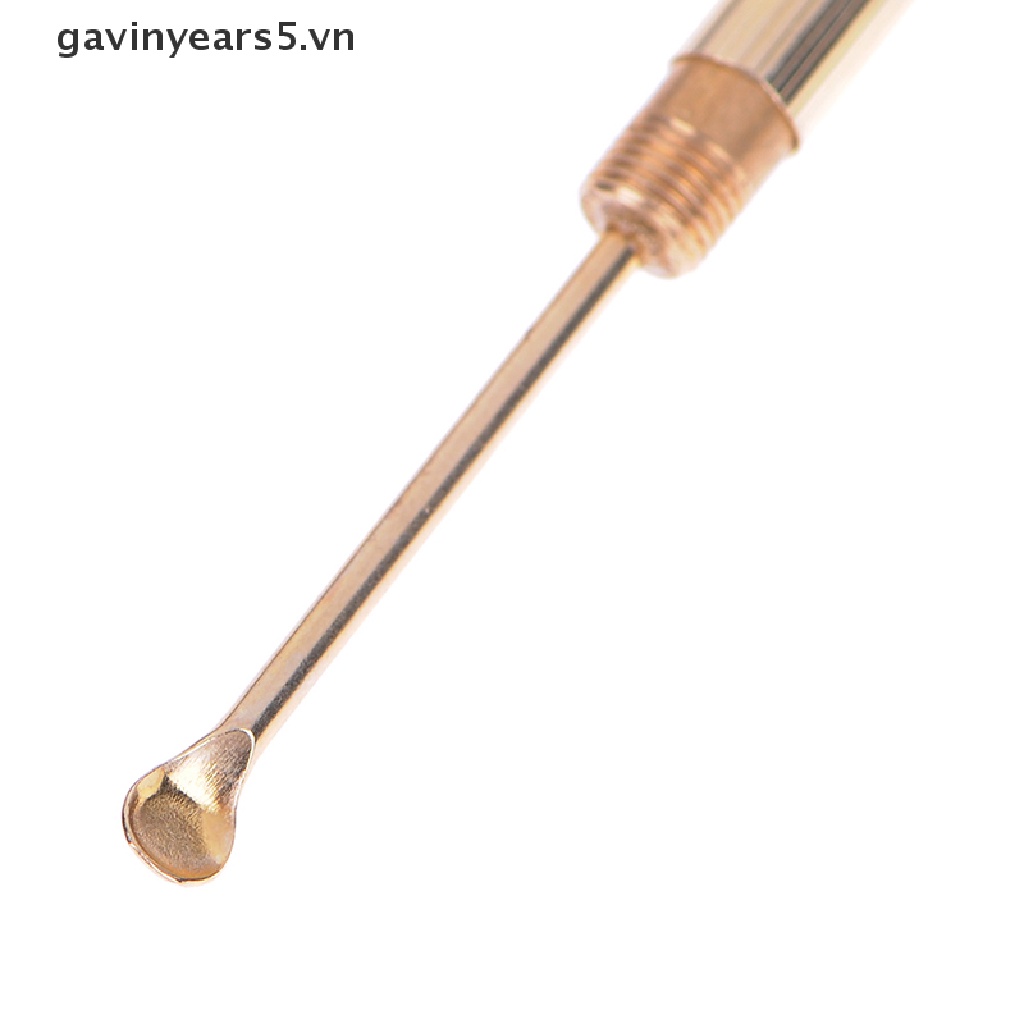 [Hàng mới về] Cây lấy ráy tai màu vàng gấp gọn tiện lợi