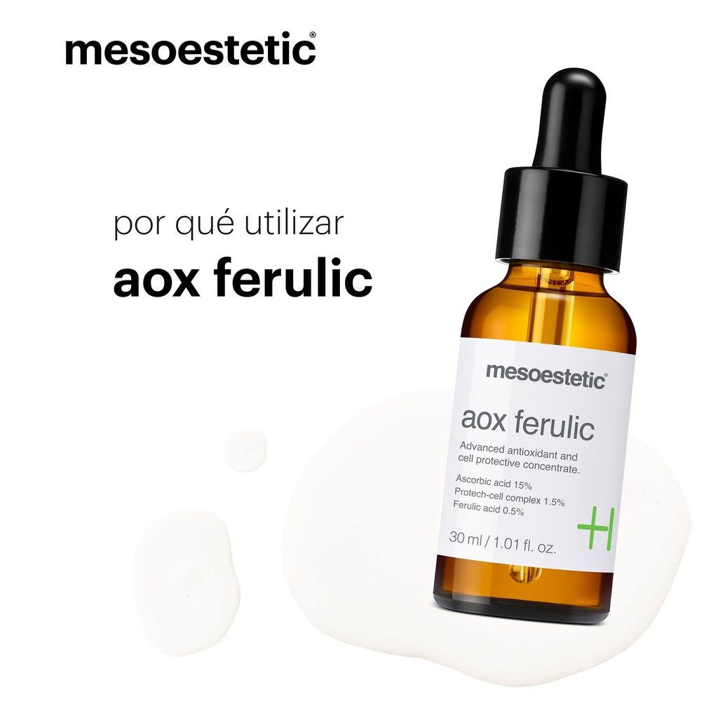 Serum Mesoestetic AOX Ferulic  Chống lão hóa, bảo vệ tế bào, thúc đẩy collagen 30ml