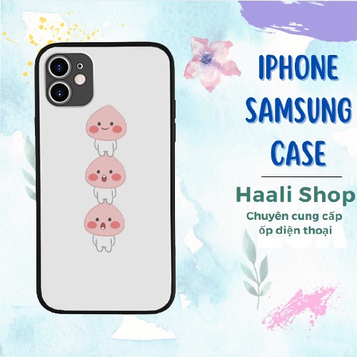 Ốp ĐT Đôi Cho Bạn Thân Hàn Quốc BTS KPOP Sinh Ba Apeach Chống Bụi Bẩn cho IPHONE SAMSUNG HQUPOD01150