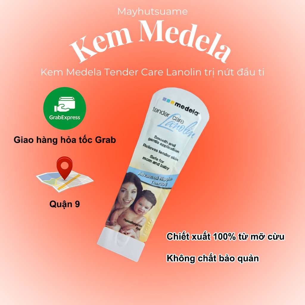 Kem nứt đầu ti Tender Care Lanolin - Chiết xuất 100% từ mỡ cừu