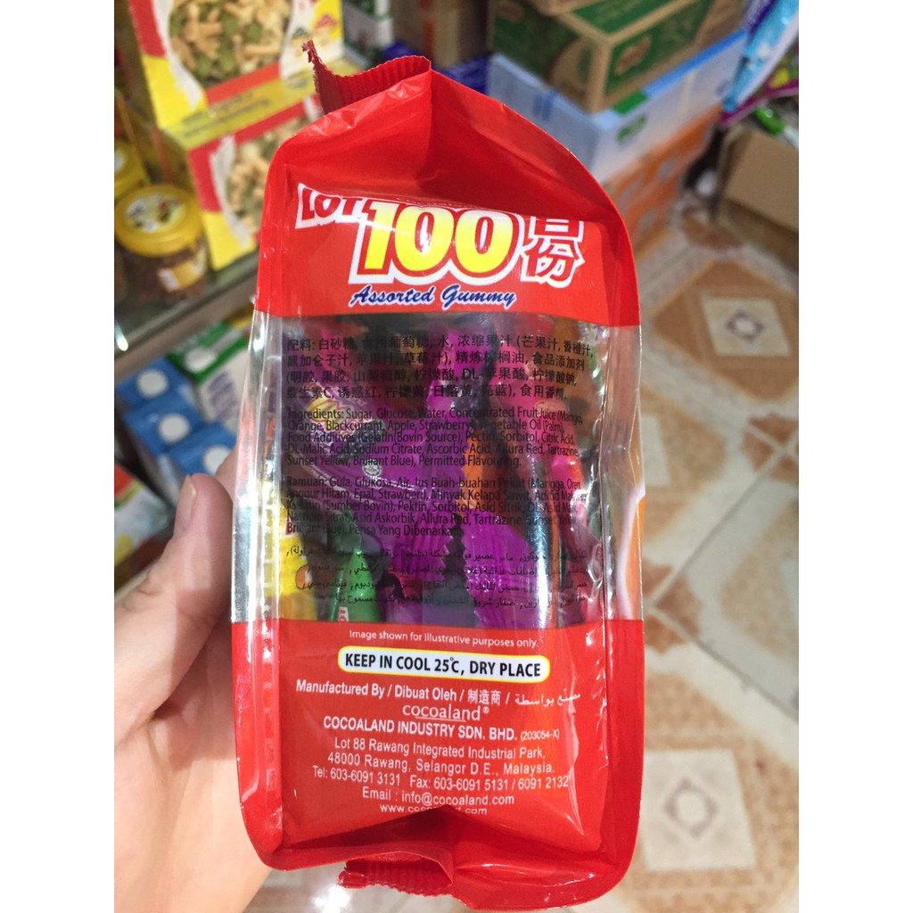 Kẹo Lot 100 Malaysia- 150g