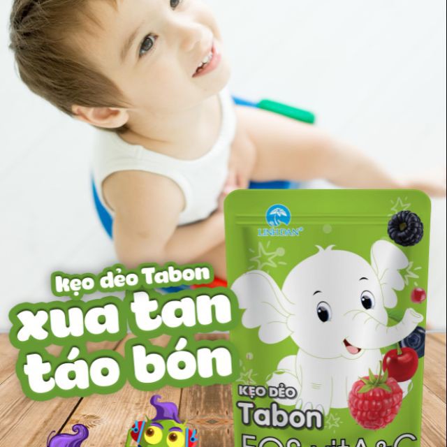Kẹo dẻo Linh Đan hỗ trợ đường tiêu hóa cho bé