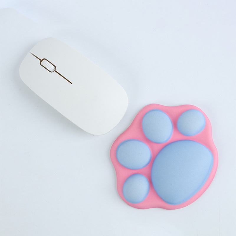 FUN Cute Cat Claw Small Wrist Pad Mouse Pad Lovely Mouse Mat Wrist Support Comfort Laptop Silicone Wrist Mouse Pad Mice