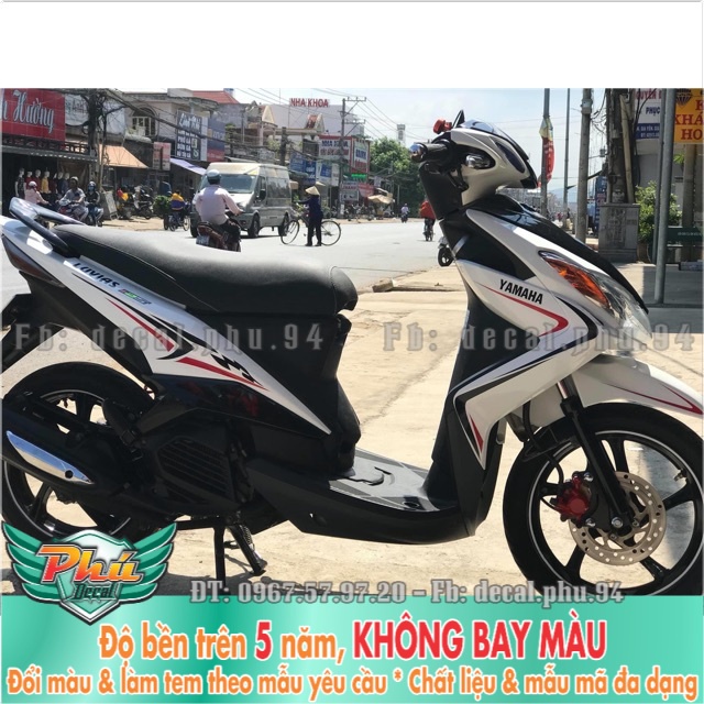Tem rời Luvias trắng đỏ đen