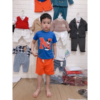 Bộ micky xuất dư cho bé trai