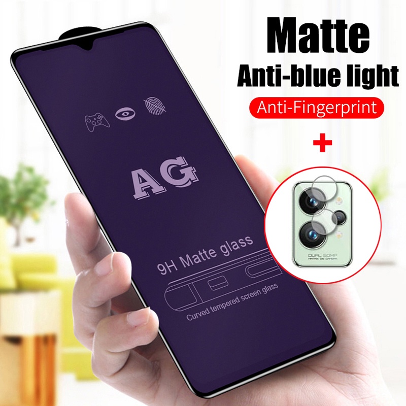 Kính Cường Lực Chống Tia Sáng Xanh C35 Dành Cho Realme 9 9i 8 7 5G 6 5 X50 Pro 5G 7i 6i 5i C12 C15