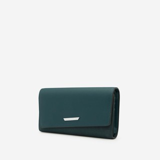Hàng Mới Về Vascara - Ví Cầm Tay Phối Nubuck - WAL 0153 - Màu Xanh Cổ Vịt