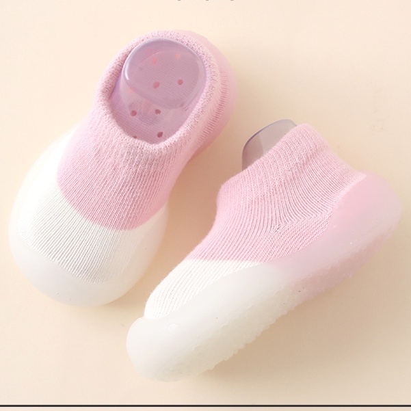Giày Bún Cho Bé Tập Đi Từ 0-2 Tuổi Co Giãn Đế Mềm Nhẹ Êm Chống Trơn Chống Vấp (G35)