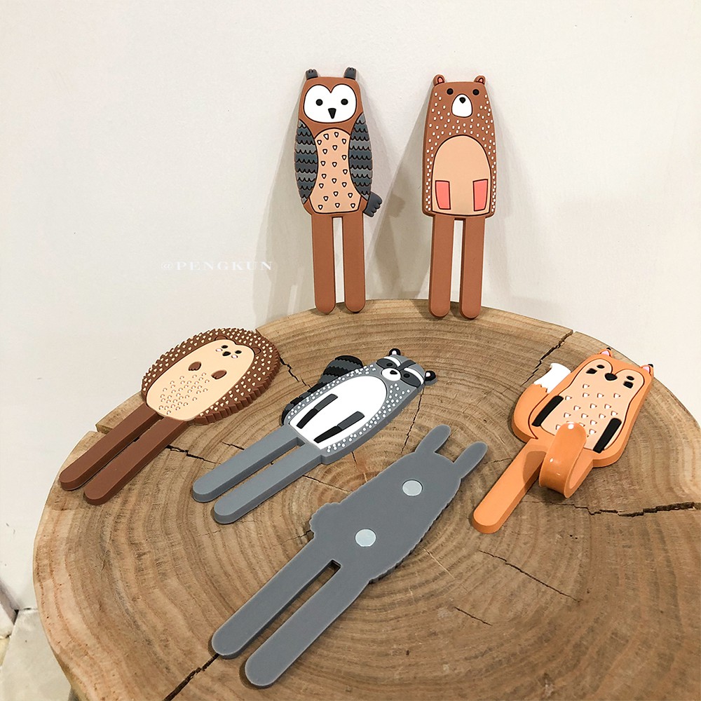 Móc Nam Châm Gắn Tủ Lạnh Hình Thú Hoạt Hình Dễ Thương Phong Cách Bắc Âu