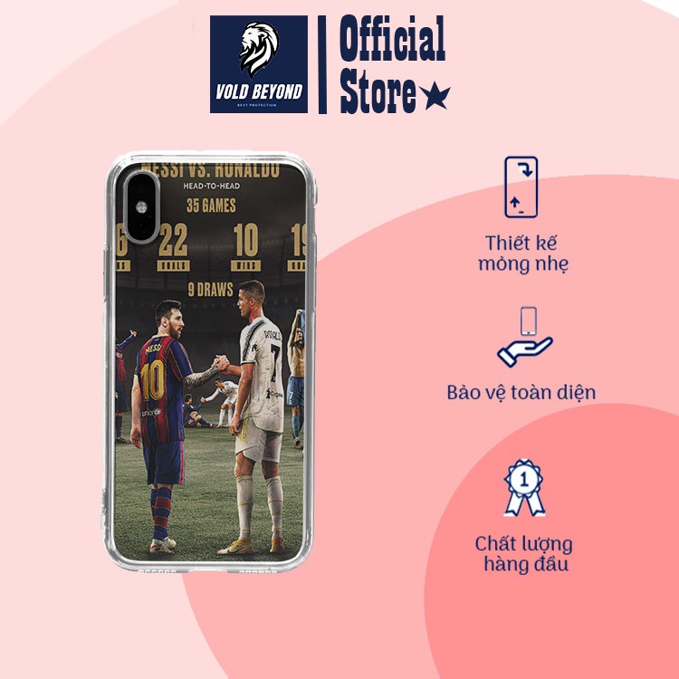 Ốp điện thoại đẹp cầu thủ Ronaldo và messi Iphone 7/7Plus/8/8Plus/X/Xs/Xs Max/11/11 Promax/12/12 Promax FOO20210015